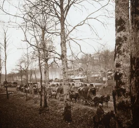 Convoi, Somme, nord de la France, vers 1914-1918