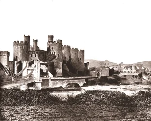 Château de Conway, nord du Pays de Galles, 1894