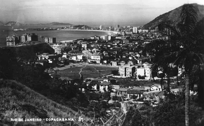 Copacabana, Rio de Janeiro, Brésil, vers 1937