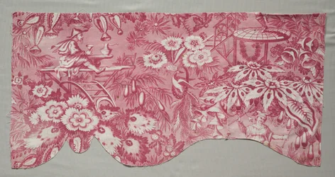 Textile imprimé en cuivre, début des années 1800