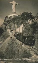 Chemin de fer à crémaillère du Corcovado, Rio de Janeiro, Brésil