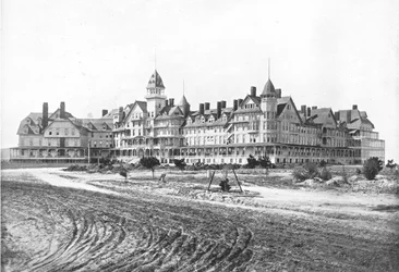 Plage de Coronado, San Diego, Californie, États-Unis, vers 1900