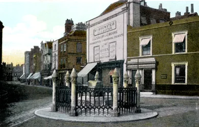 Pierre du couronnement, Kingston upon Thames, Londres, XXe siècle
