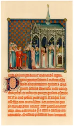 Couronnement de Charles V, vers 1365