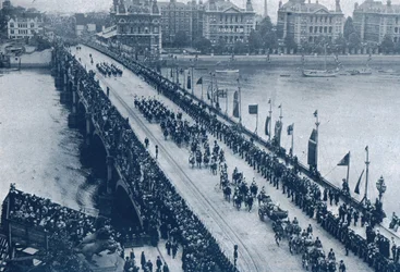 Couronnement du roi George V et de la reine Mary, Londres, 1911.
