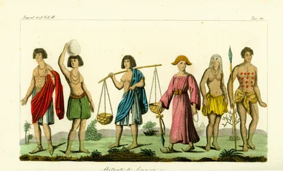 Costume des habitants de Sennar