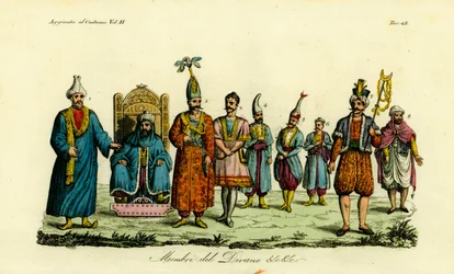 Costumes des fonctionnaires berbères de Tunisie