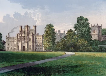 Coughton Court, Warwickshire, fin du 19e siècle