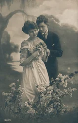 Couple, vers 1910