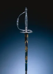 Épée de cour, c. 1790