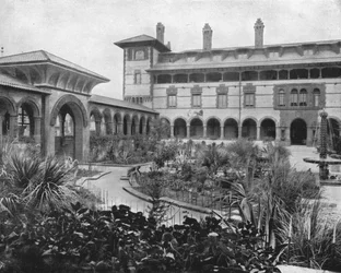 Cour de Ponce de Leon, St. Augustine, Floride, USA