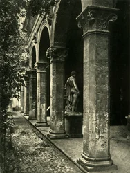 Cour de la Palazzetto Venezia, Rome, Italie, 1908
