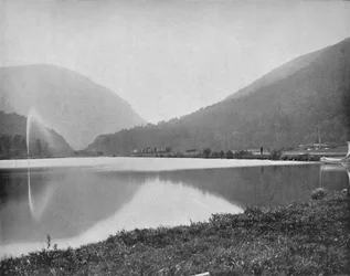 Crawford Notch, Montagnes Blanches, New Hampshire, vers 1897