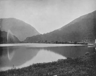 Crawford Notch, dans les Montagnes Blanches, 19e siècle