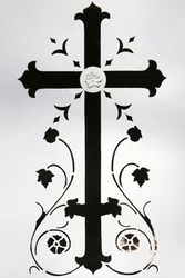 Croix sur la voûte d