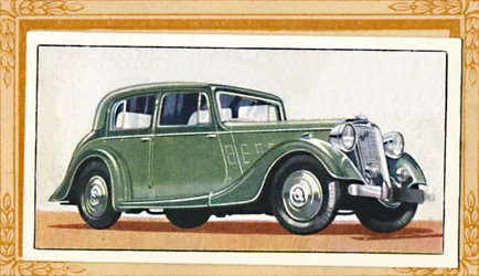 Crossley 10 Regis Saloon, vers 1936