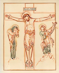 Crucifixion, 980-1000 après J.-C.