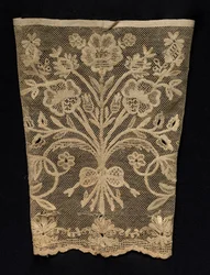 Poignet avec vignes florales, 19e siècle