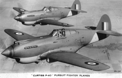 Avions de chasse Curtiss P-40