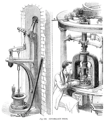 Découpe de la presse, 1866