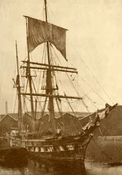 Cutty Sark, le célèbre vieux clipper chinois qui a battu tous les records de vitesse dans les années 1870 et 1880