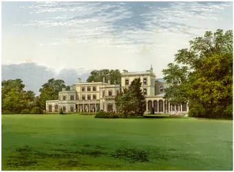 Danesfield House, Buckinghamshire, maison de la famille Scott-Murray, vers 1880