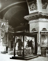 Monastère Danilov, Moscou, Russie, avant sa fermeture, fin des années 1920