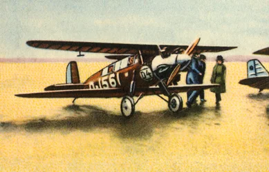 Biplan Darmstadt D-18, années 1920, 1932