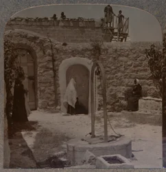 Puits de David à la périphérie de Bethléem, vers 1900