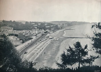 Dawlish - Vue générale, 1895