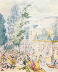 Mascarade de jour dans les jardins de Ranelagh, 1842, 1903