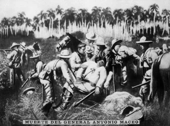 Mort du général Antonio Maceo, 1896, années 1920