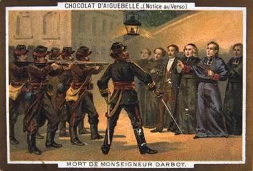 Mort de Monseigneur Darboy, archevêque de Paris, 24 mai 1871