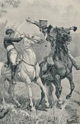 Mort du prince Louis à Saalfeld, 1806, 1896