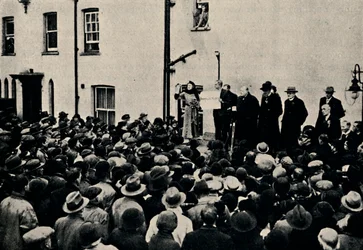 Déclaration du scrutin à Epping, 1924