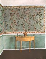 Décoration dans la maison Sherwood-Jayne, East Setauket, USA, 1928