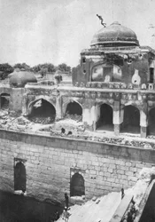 Delhi. Un plongeon périlleux, vers 1910