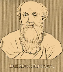 Démocrite, c460-370 av. J.-C., 1830