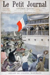 Départ du Colonel Marchand, Marseille, 1900
