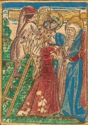 Descente de croix, vers 1490