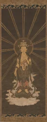 Descente de Kannon à onze têtes, milieu-fin du 16ème siècle