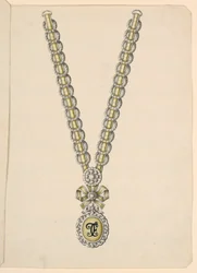 Conception pour un collier