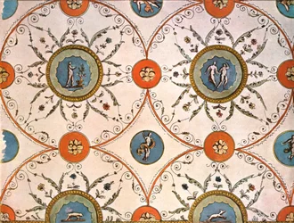 Conception pour une peinture de plafond, Italie, 1928