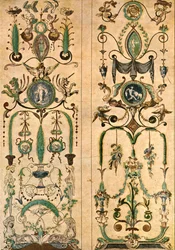 Conception pour une peinture murale, France, 1928