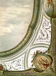 Conception pour décoration de plafond, Italie, 1928