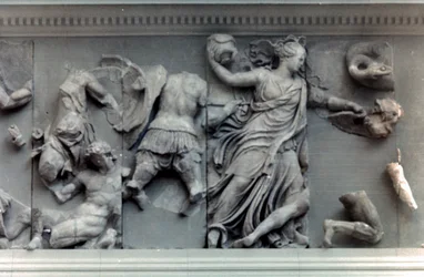 Détail de la grande frise de l