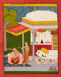 Dhanasri Ragini, vers 1680