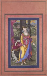 Diane, déesse de la chasse, folio de l