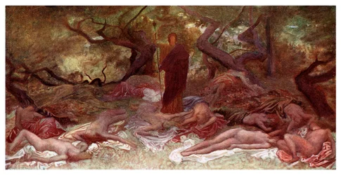 Dionysos et les Ménades, 1901