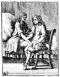 Transfusion sanguine directe de personne à personne, 1679